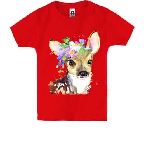 Дитяча футболка з оленятком (3)
