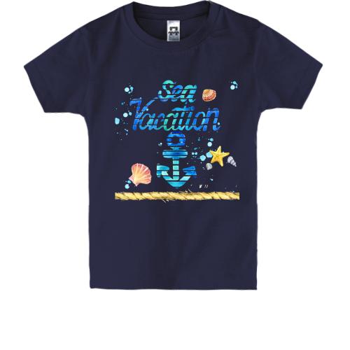 Детская футболка Sea vacation