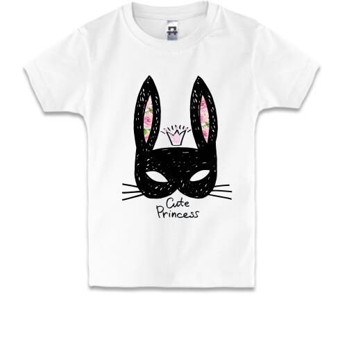Дитяча футболка з маскою зайця 