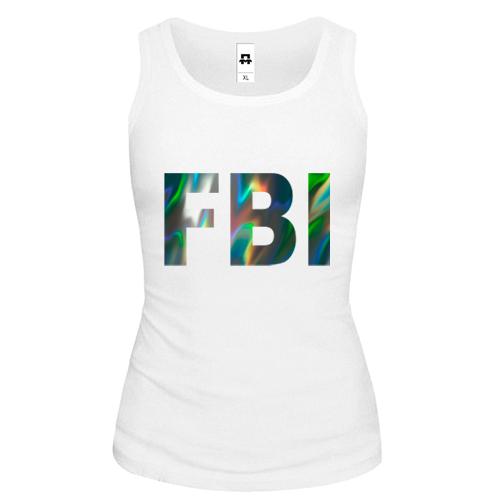 Жіноча майка FBI (голограма) (голограма)