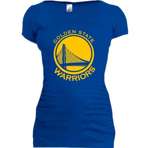 Подовжена футболка Golden State Warriors (2)