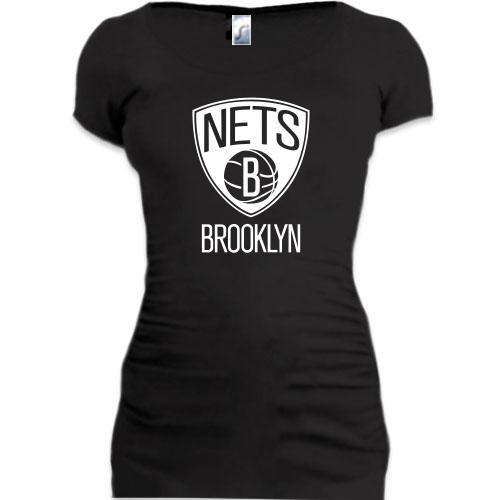 Подовжена футболка Brooklyn Nets