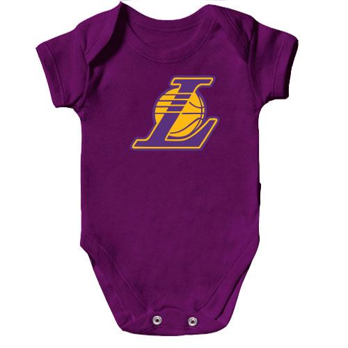 Детское боди Los Angeles Lakers (2)