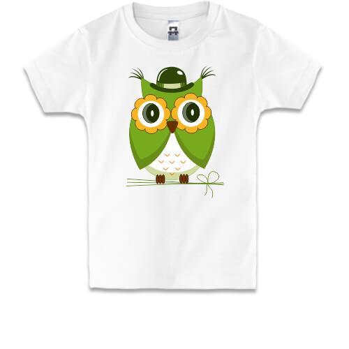Дитяча футболка Папа сова
