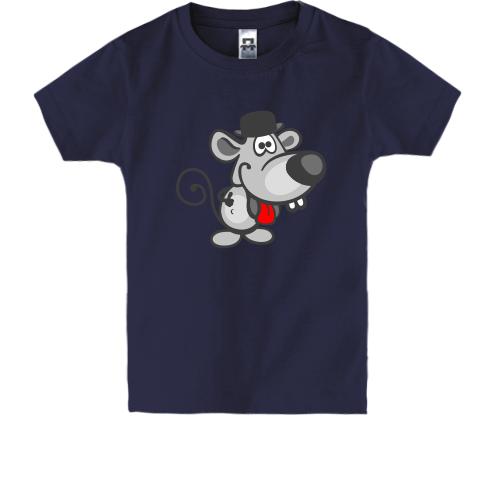 Детская футболка Мышка папа