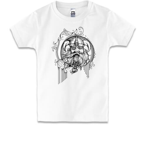 Детская футболка Языческий бог Один
