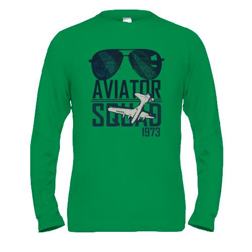 Чоловічий лонгслів Aviator Squad 1973