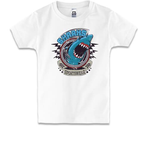 Детская футболка Sharks sportswear