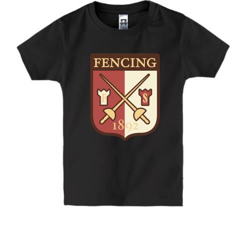 Дитяча футболка Fencing