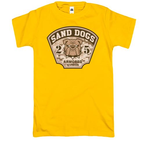 Футболка Sand dogs armored division