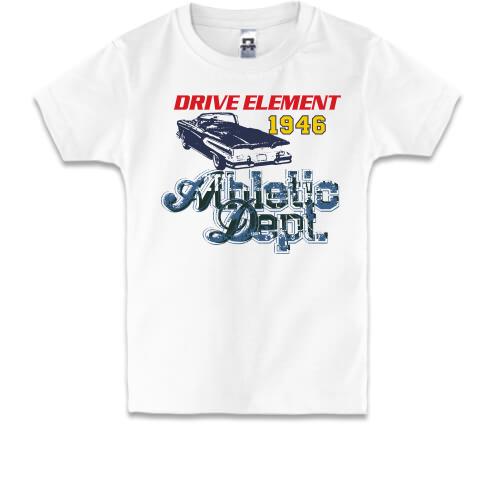 Детская футболка Drive element Athletic Dept 1946
