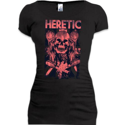 Подовжена футболка heretic