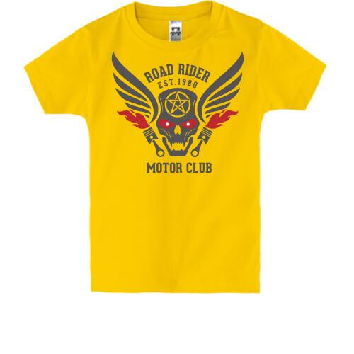 Детская футболка road rider motor club