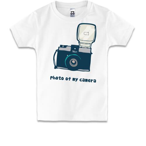 Детская футболка photo of my camera