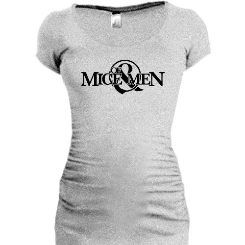 Подовжена футболка Of Mice And Men logo