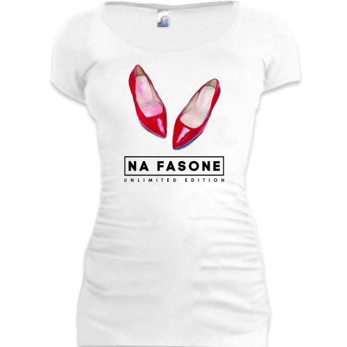 Подовжена футболка Na Fasone