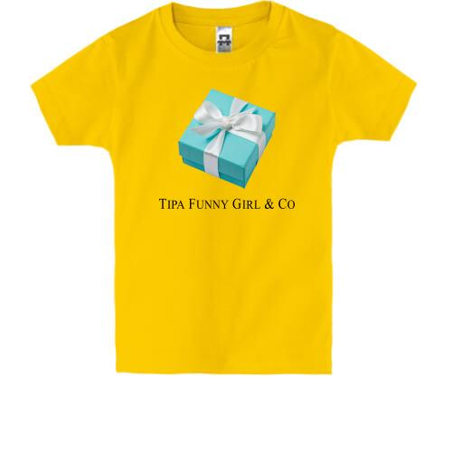 Дитяча футболка Funy girl and Co