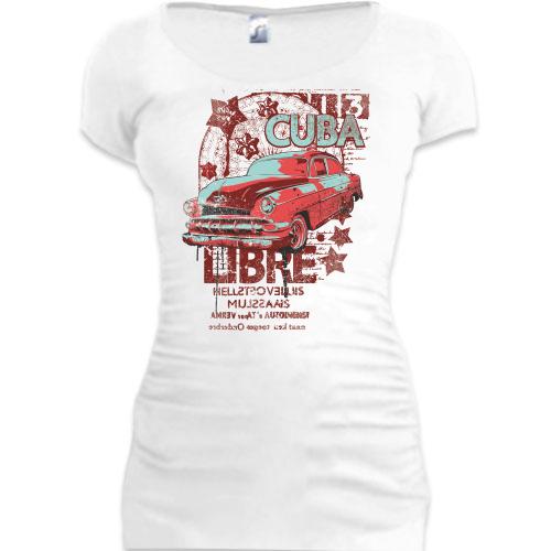 Подовжена футболка Cuba Libre