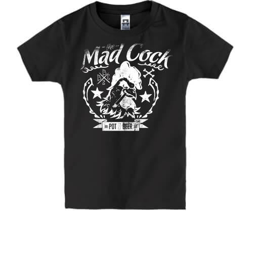 Детская футболка mad cock