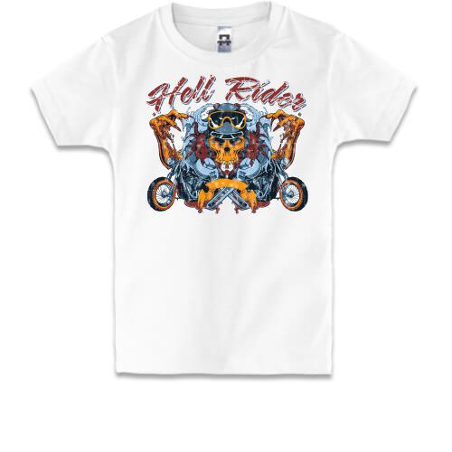 Дитяча футболка hell rider
