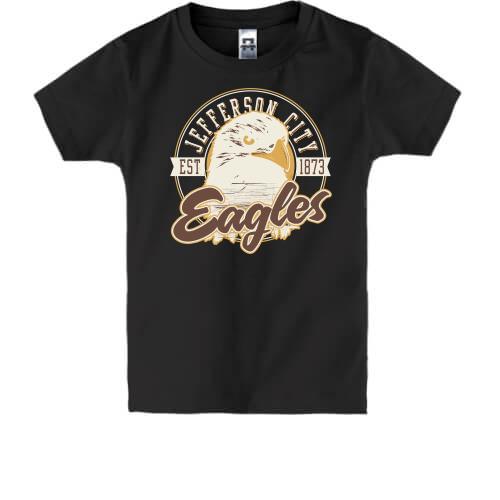 Детская футболка Jefferson city Eagles