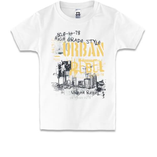 Детская футболка urban rebel