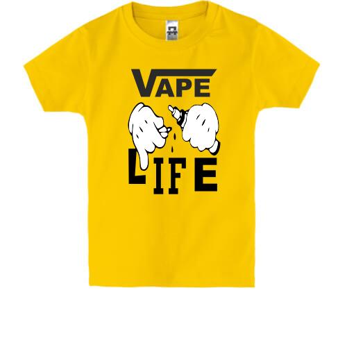 Детская футболка Vape life