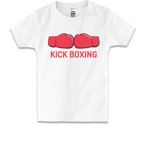 Дитяча футболка kickboxing перчатки
