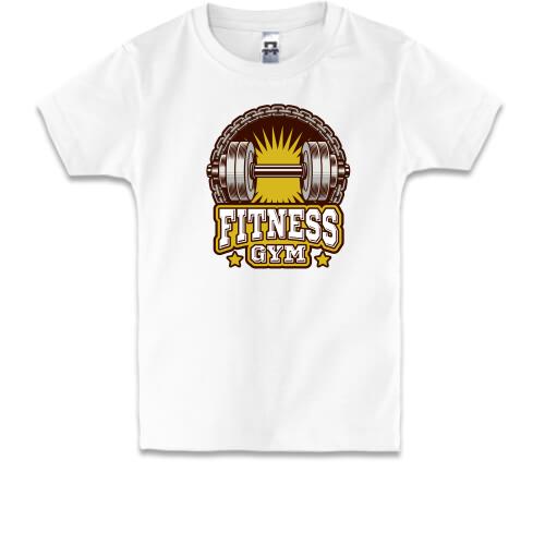 Детская футболка fitness gym