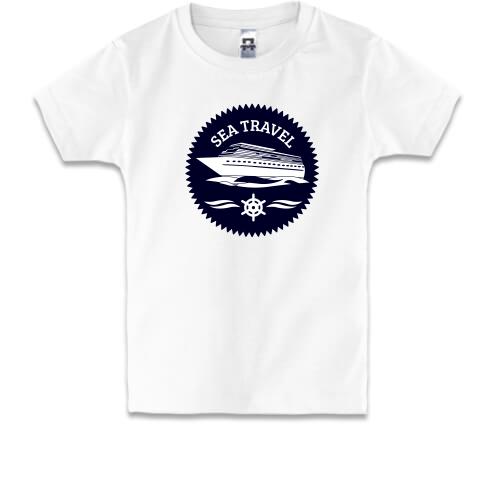 Детская футболка sea travel