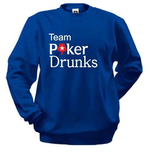 Світшот Team Poker Drunks