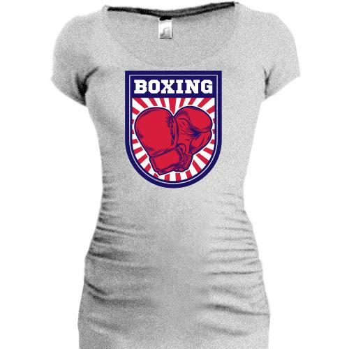 Подовжена футболка boxing