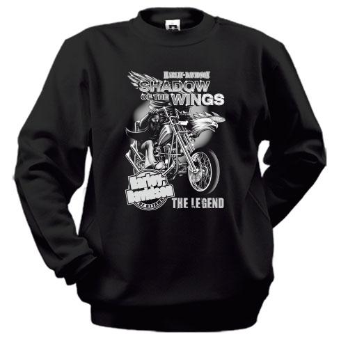 Свитшот Harley Davidson Shadow of the wings