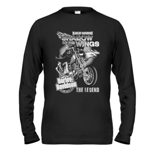 Чоловічий лонгслів Harley Davidson Shadow of the wings