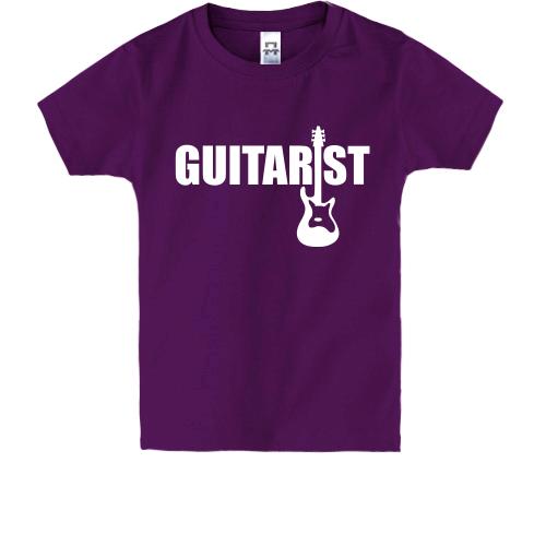 Дитяча футболка з гітарою 