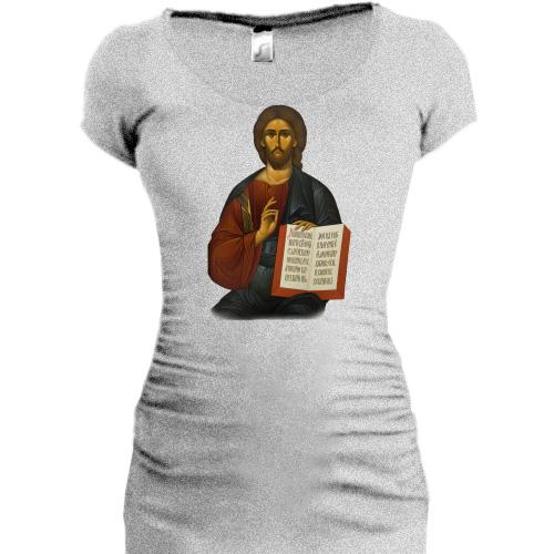 Подовжена футболка з Ісусом Христом