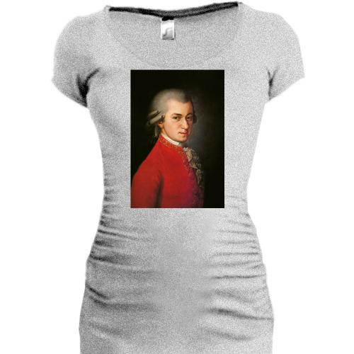 Подовжена футболка з Моцартом