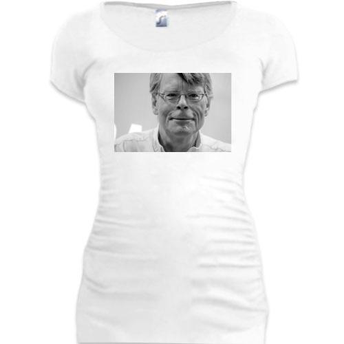 Подовжена футболка зі Стівеном Кінгом