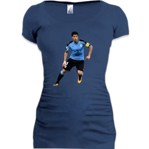 Подовжена футболка з Luis Suárez