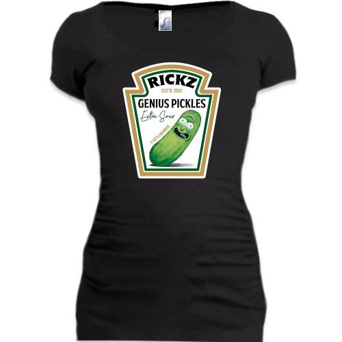 Подовжена футболка Rickz Genius Pickles