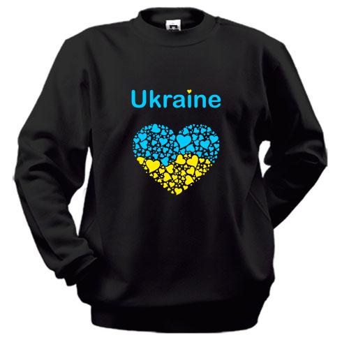 Світшот Ukraine - серце