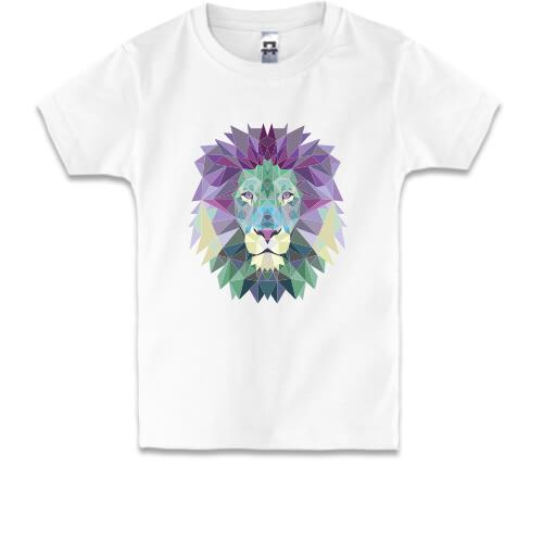 Детская футболка с львом