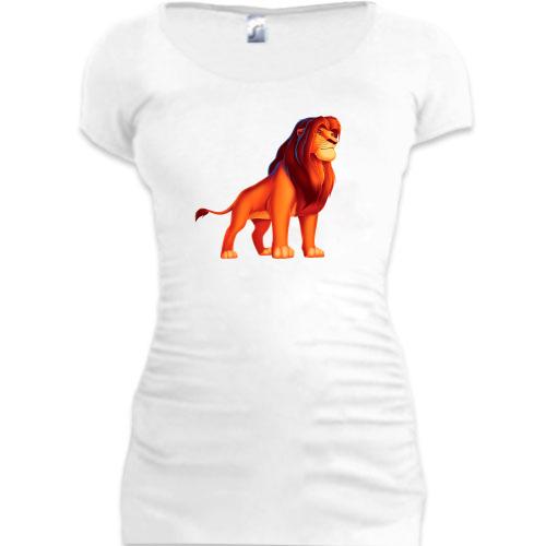 Подовжена футболка з Левом (Король лев)