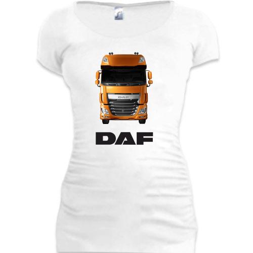 Женская удлиненная футболка DAF