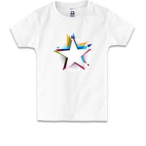 Дитяча футболка з зірками диско