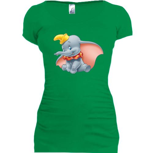 Подовжена футболка зі слоненям Дамбо (1)