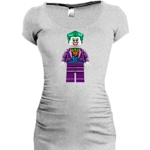 Подовжена футболка з лего Джокером