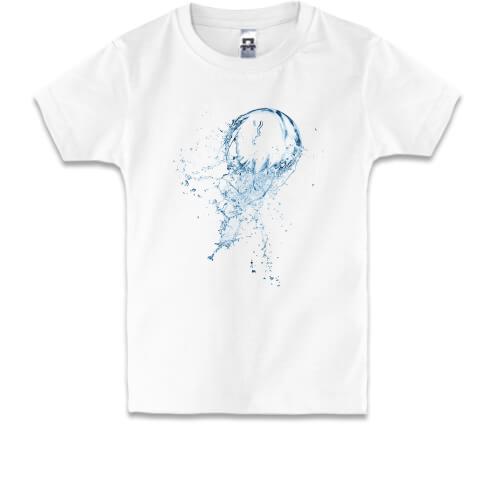 Детская футболка с водяным шаром