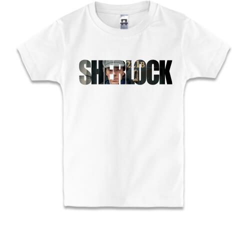 Дитяча футболка з написом (sherlock)
