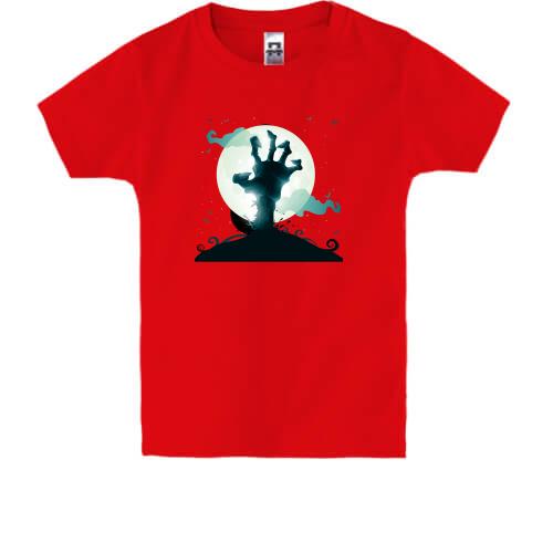 Дитяча футболка з рукою з могили
